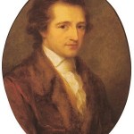 Retrato de Goethe en su juventud.