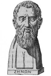 Discípulo de Parménides, es famoso por su actitud polémica.