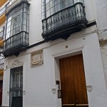 Casa natal de Gustavo Adolfo Bécquer en la calle del Conde de Barajas de Sevilla.