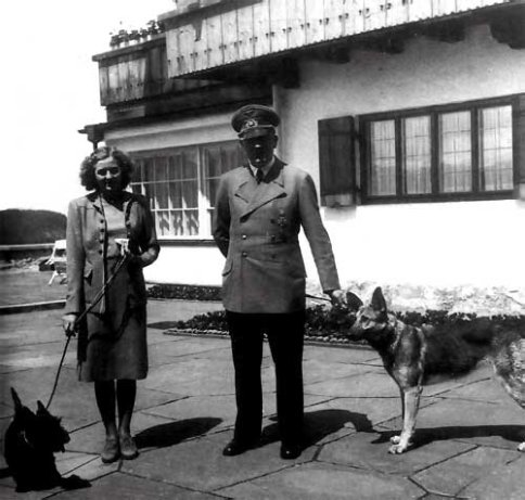Eva Braun y Hitler