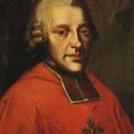 La relación de Mozart con su patrón el arzobispo de Salzburgo, Hieronymus von Colloredo (1732-1812), fue bastante turbulenta por sus continuas discusiones y desembocó en la renuncia del compositor a su puesto de director de la orquesta del arzobispado y su marcha a la ciudad de Viena.