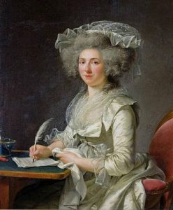 Marie-Jeanne Roland de la Platière fue junto con su marido una señalada partidaria de la Revolución francesa y un influyente miembro del grupo político girondino.