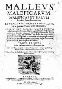 Portada del ‘Malleus maleficarum’ (1487). Por su exhaustividad, el tratado más importante que se haya publicado en el contexto de la persecución de herejes y la histeria brujeril del Renacimiento.