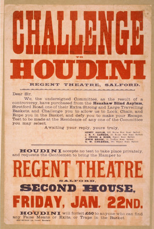 La magia de Harry Houdini
