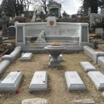 Cementerio judío en Nueva York donde reposan los restos del afamado escapista.