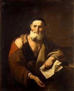 Leucipo de Mileto, el primer filósofo griego en desarrollar la teoría del atomismo.